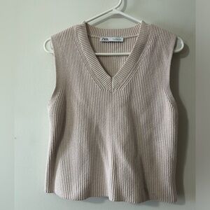 Zara Pink‎ Knit  Vest